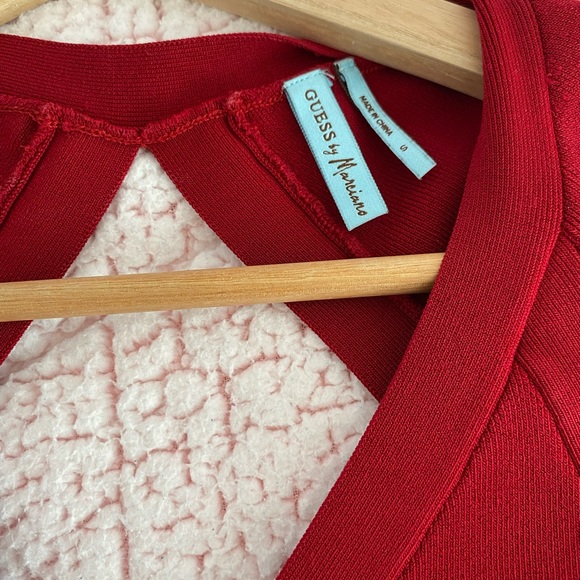 Marciano stretch top in red - Picture 6 of 10